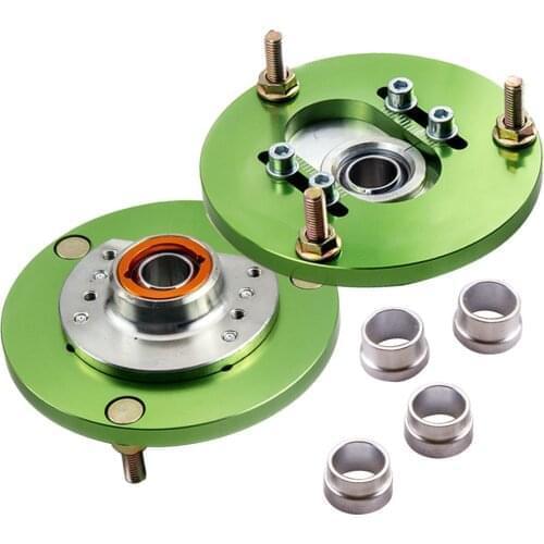 2Pcs Coilover Camber Plates Top Mount for BMW 3 Series E46 316i 316ti 318i 318Ci 1998-2005 Coilover Upper Mount Plates