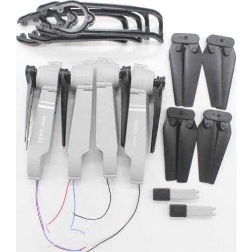 KF609 M71 RC drone teng mini Quadcopter Spare parts Propeller folding arm engines motors gears... kit