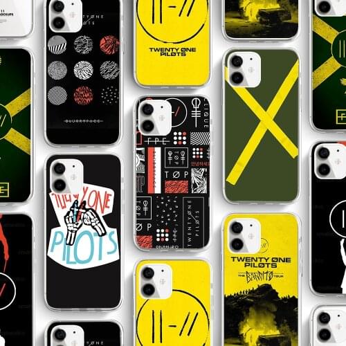 Ciciber Twenty one pilots Phone Case For Iphone 11 Case For iPhone 11 Pro XR 7 X XS MAX 8 6 6S Plus 5S SE 2020 Silicone Cover