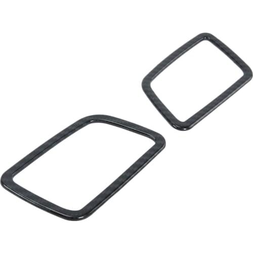 Decorate Side Air Conditioning Vent Outlet Frame A/C Carbon Fiber Cover Trim Accessories Fit For Honda CR-V 5th 2017 2018 2019