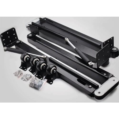 Multifunctional Hidden Telescopic Bar Table Under The Table Invisible Table Folding Table Home Improvement Materials Accessories