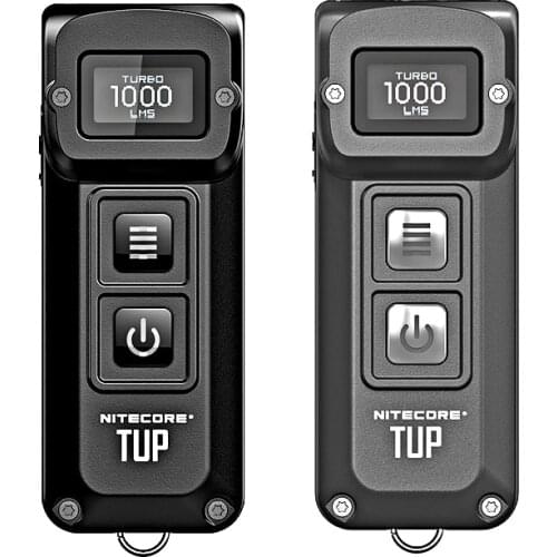 NITECORE TUP USB Rechargeable MINI Torch CREE XP-L HD V6 LED max 1000 lumen beam distance 180 meter EDC Flashlight pocket light