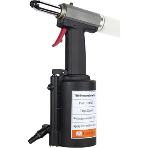 6mm special pneumatic rivet gun Pneumatic rivet gun 6.4mm pull riveting hydraulic core pulling nail machine