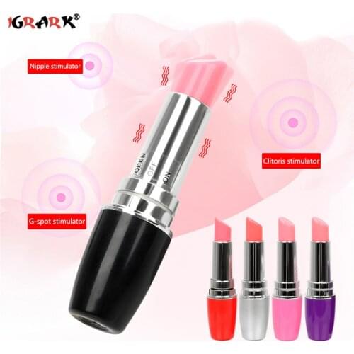 Lipstick Female Vibrator Waterproof Prostate Massager Magic Wand Sex Toys Machine for Women Couples Adults 18+ Dildo Cock Penis