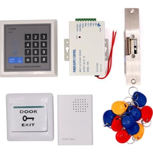 125Khz Proximity Card RFID Card Key Fob Entry System Door Gate Access Control systems