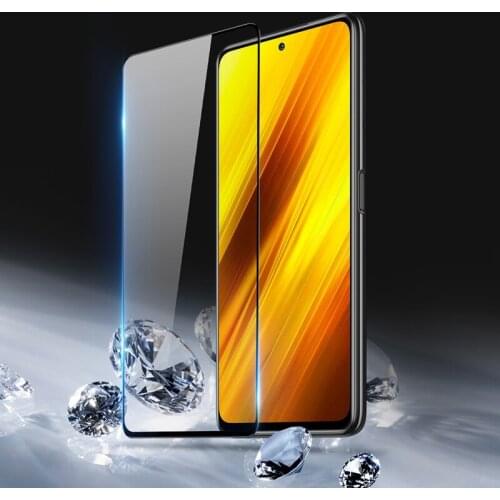 For POCO X3 X3 NFC Tempered Glass 9H HD 0.33mm Anti-Fingerprint Screen Guard Glass Film for POCO X3 Pro Dux Ducis