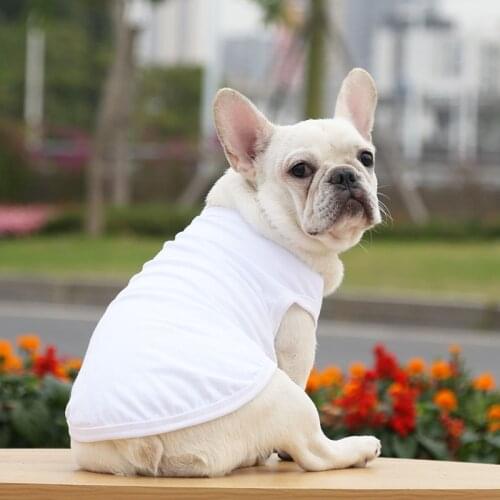 Summer Dog Vest Small medium Big Dog Clothes Cat Yorkshire Pomeranian Poodle Bichon Schnauzer Corgi Samoyed Pet Clothing Outfits