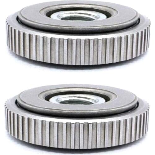 1pc M14 Thread Replacement Angle Grinder Chuck Tools Angle Grinder Inner Outer Flange Nut Set Tools Quick Clamping Quick Release