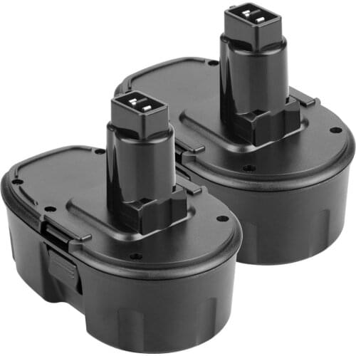 2Pack 3.0Ah Ni-CD Replacement For Dewalt 18V Battery DC9096 DE9039 DE9095 DE9096 DE9098 DW9096 DW9095 Cordless Power Tool