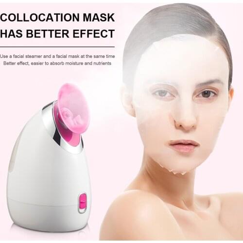 Facial Steamer Nano Mist Sprayer Deep Cleaning Ionic Face Sprayer Steamer Machine Nourish Diffuser Spa Beauty Skin Care
