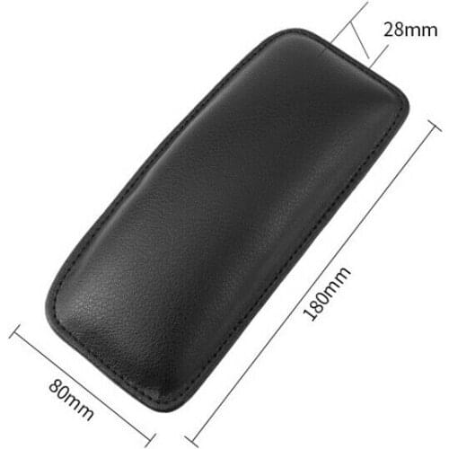 1PC Car Mats Door Armrest Protective Universal Automobile Armrest Cushion Soft Sponge Leather