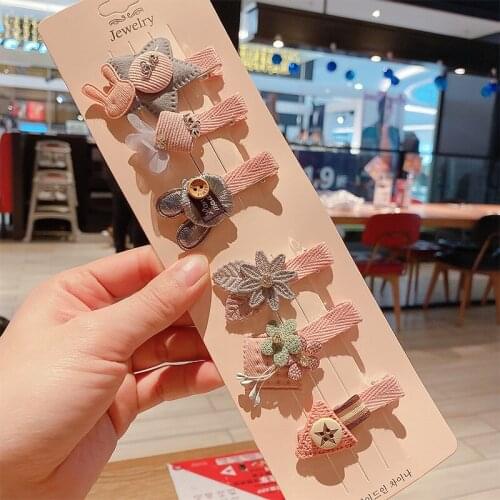 Baby Cartoon Hairpin Infant Clip Hair Clips Girl Hair Accessories