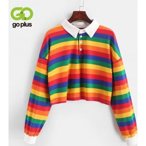 Женские короткие толстовки GOPLUS China At AliExpress