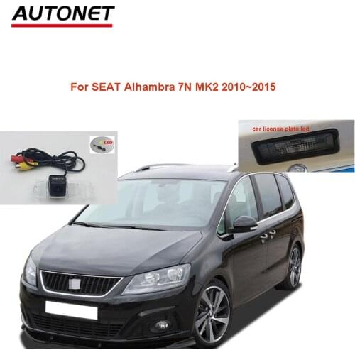 Autonet Rear View Camera For SEAT Alhambra 7N MK2 2010~2015 Reversing camera/ license plate camera