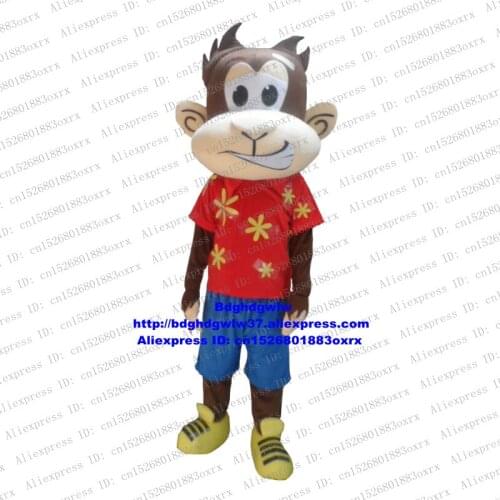 Monkey Orangutan Gorilla Chimpanzee Mascot Costume Adult Cartoon Character Family Spiritual Activities Grand Opening zx2139