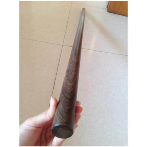 Hot selling Black Ebony Hardwood Shaolin Wushu Sticks Kung Fu Sticks Hardwood Escrima Sticks strong durable wood sticks