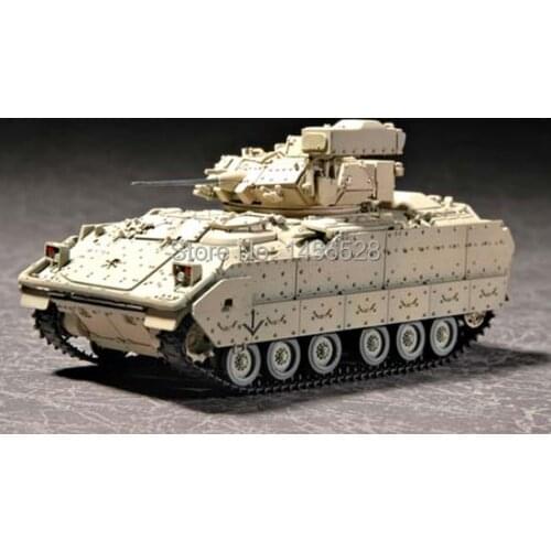 TRUMPETER 07296 1/72 M2A2 Bradley Infantry Fighting Vehicle Assembly Model kits scale model 3D puzzle vehicle model