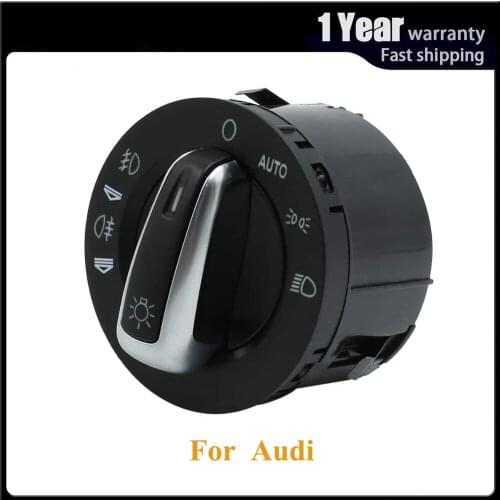 For Audi A6 S6 RS6 Q7 2004-2015 Headlight Fog Lamp Master Control light Switch Console Car Accessories 4F1941531E