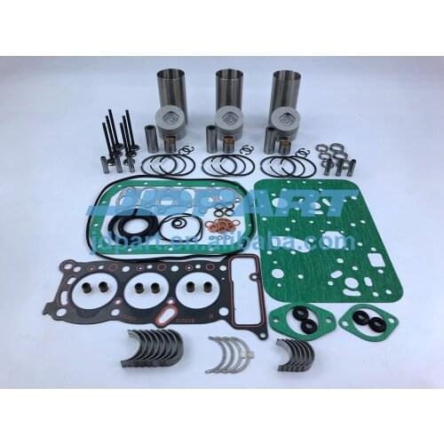 New 3KC2 Overhaul Kit Piston Rings Bearing Set Full Gasket Kit Engine Valve For Isuzu