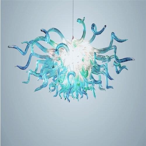 New Design Glass Decor Luxury Crystal Modern Chandelier Decorative Colorful Glass Ball Art Light Low Cost Crystal Chandeliers