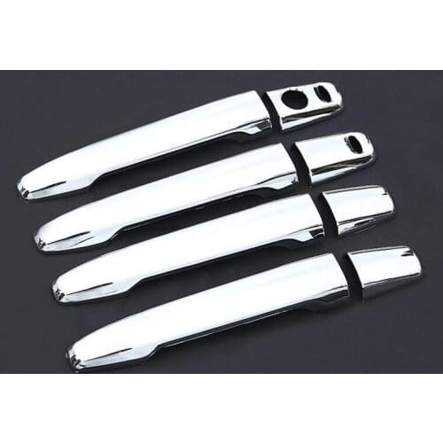FIT FOR 2013 2014 2015 2016 MITSUBISHI OUTLANDER 2010 ASX / SPORT /RVR LANCER 2008 CHROME DOOR HANDLE CATCH COVER TRIM 2012 2011