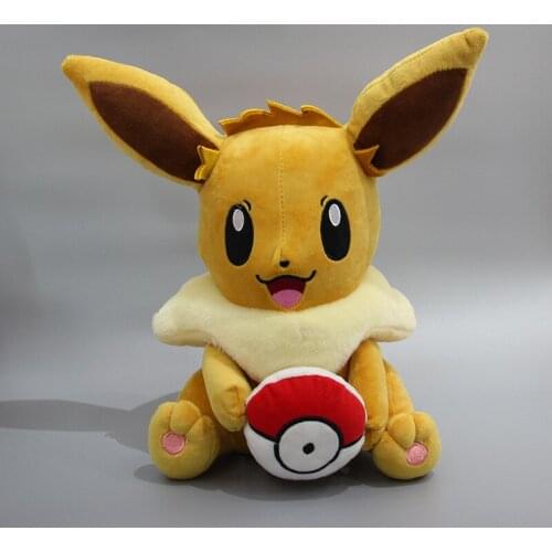 Pokemon 2019 new 30CM Eevee stuffed toys plush toy dolls A birthday present for your child