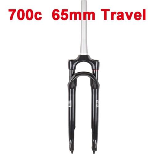SRAM ROCKSHOX Travel Suspension Fork PARAGON GOLD RL 700C Solo Air 65mmp Trekking Bike Bicycle Fork Black