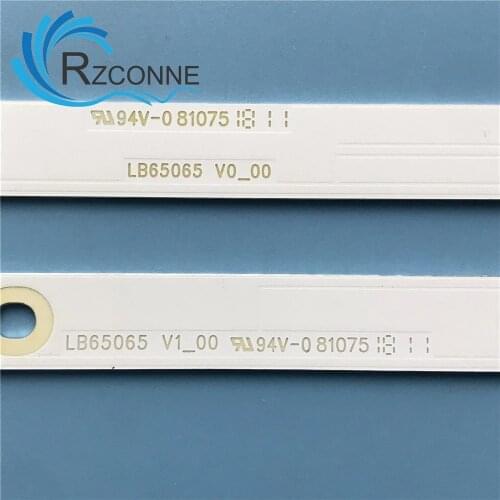 LED Backlight strip 11 lamp For LB65065 V0_00 V1_00 E4SW6518RKU E4ST6519RKU TPT650J1-QUBF90.K