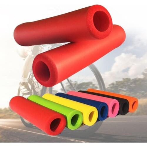 Bike-Grips Silicone Material Handlebar Grips-High Density MTB Bicycle Handlebar Anti-slip Cycling Grips-Bicycle Parts