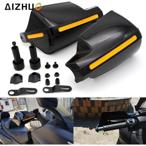 22mm Motorcycle Hand Guard Shield Windproof Protective For YAMAHA XMAX 250 TTR 125 XJ6 WR250R YZ426F MT 09 TRACER T MAX 530