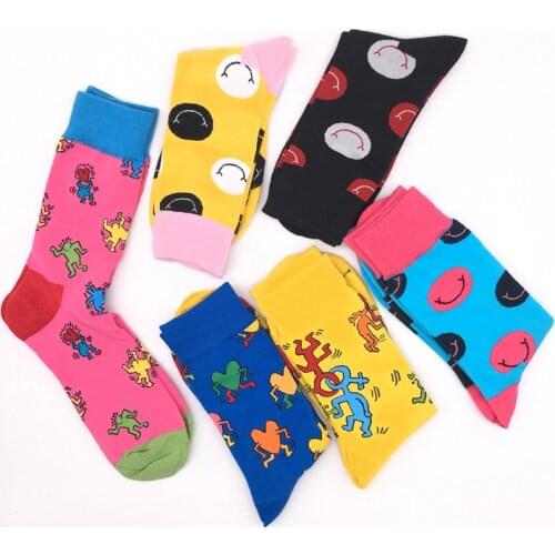 2020 colorful socks tide socks men socks wholesale high season socks manufacturers no gift box