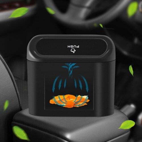 Car Trash Can Interior Storage Box Door Seat Back Garbage Dust Bin for Kia Rio K2 K3 K5 K4 Cerato,Soul,Forte,Sportage R,SORENTO