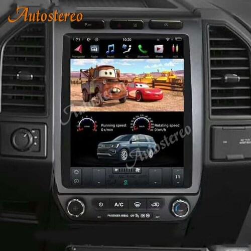 For Ford Expedition 2018 2019 2020 Android 9 64G Tesla Style Screen Car GPS Navigatio Auto Multimedia Player Radio Tape Recorder