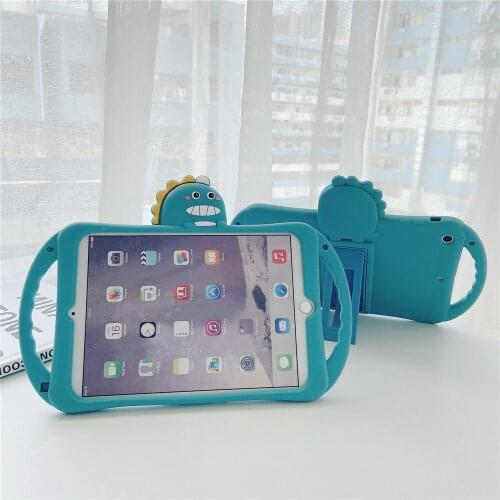 Kids Case for IPad Pro 2020 Soft Silicon Stand Holder Cases for iPad Air 2 3 Mini 4 5 Pro 6th 7th 8th Case for iPad 2 3 4