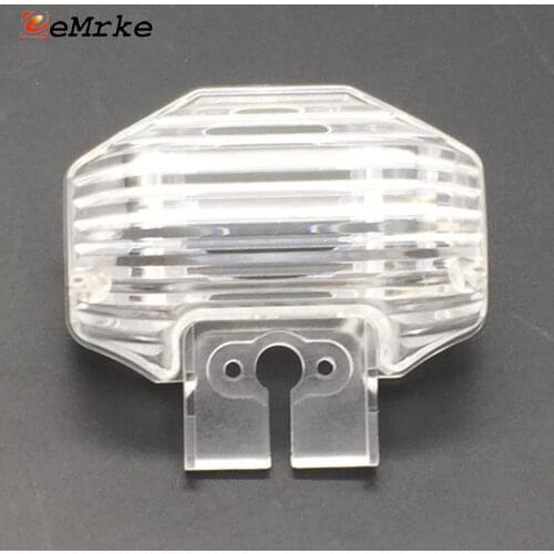 EEMRKE for Toyota Corolla (E140/E150) Sedan 2007 to 2013 Car Rear View Camera Bracket License Plate Lights Housing Mount