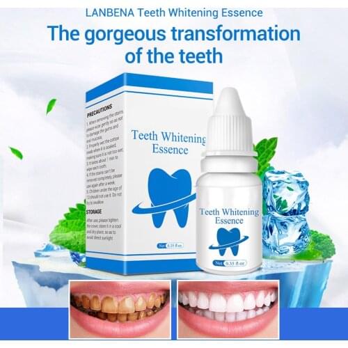 Teeth Whitening Essence Liquid Oral Hygiene Cleaning Remove Stain Brighten Tooth MH88