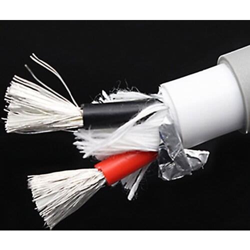 HiFi Audio Line OFC Silver Plated Speaker Cable Bulk Wire