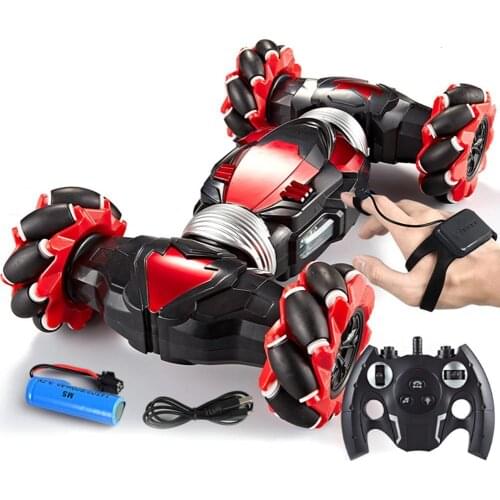 Sounding Effect Race Car Model 1/12 Scales Gesture Induction Twisting Off-Road Speed Remote Control Lighting Car Toys for Kid