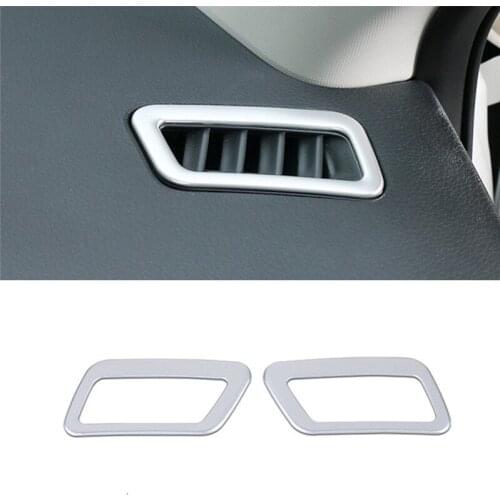 ABS Matte For Nissan Qashqai j11 2014 2015 2016 2017 Dashboard Air Vent Bezel Interior Garnish Front Insert Frame Cover Trim