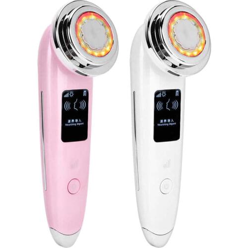 Vibration Face Lifting Tightening Face Care Machine 5 Gears Photon Light Therapy Machine