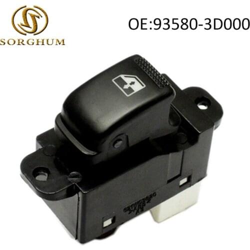 93580-3D000 Glass lift single switch Electric Single Power Window Control Switch for Hyundai 2001-2005