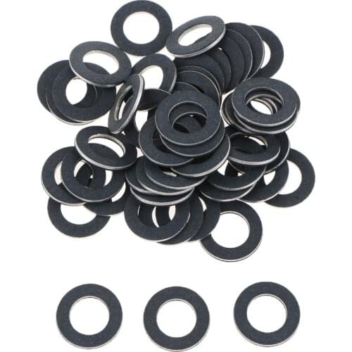 100X 20x12x2.5mm Engine Oil Drain Plug Crush Gasket for Toyota Lexus