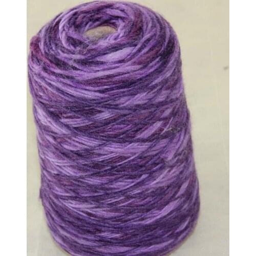 Lot of 1 Pieces x 500g Hand Coarse Knitting Scores wool yarn Purple Plum lilac 522-5828