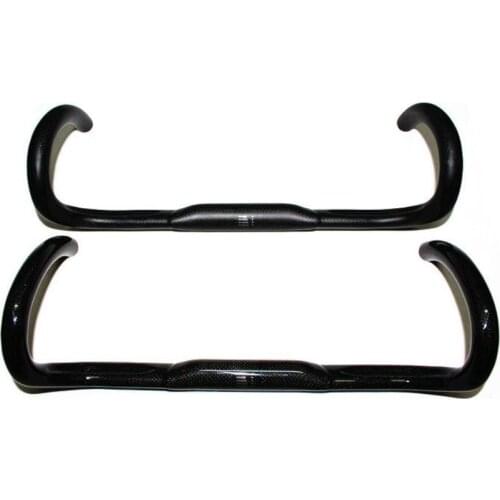 Superlight Carbon Handlebar Road handlebar curved grooves Drop Carbon Bike Handlebar 31.8x400/420/440mm