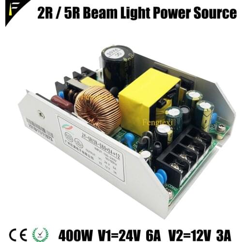 1unit 132w 2R/R2 Moving Head Light Small Size Beam Power Board Supply Board Part Replacement Assembly 132watt 380v24v28v12v