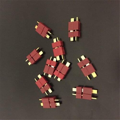 10 Pairs T Plug Male Female Connectors T wires Cables for RC Lipo Battery ESC Helicopter electric Bicycle Car Toy Battery Deans