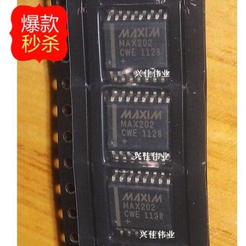 10PCS The new wide-body MAX202 MAX202CWE MAX202EWE WSOP16