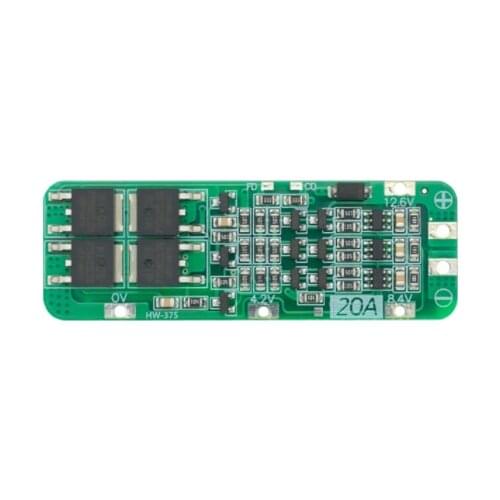 3S 20A Li-ion Lithium Battery 18650 Charger PCB BMS Protection Board 12.6V Cell 59x20x3.4mm Module