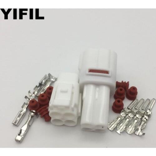 5sets/lot Sumitomo 4 Pin/Way MT090 Sealed Motorcycle Connector Plug Housing Socket Male(6188-0004)-Female(6180-4771)