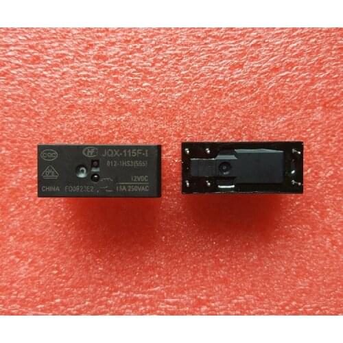 5pcs/lot JQX-115F-I-012-1HS3 New Relay 6 PIN 16A